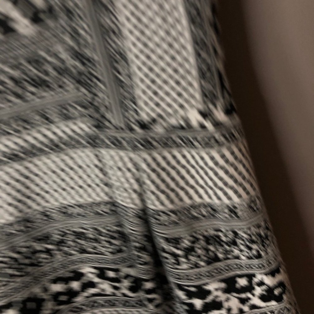 Plenty by Tracy Reese Black and White Mini Dress - Picture 4 of 9